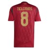 Camisola Bélgica Tielemans 8 Homen Equipamento 1ª Euro 2024